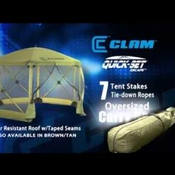 Clam Green Quick-Set Escape Screen Tent -Lawn & Garden shop hqdefault 31 30 2