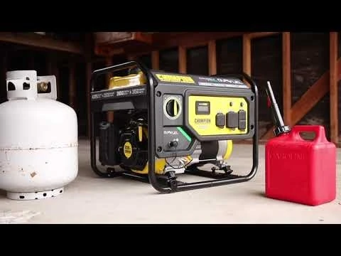 Champion 3500-Watt Dual Fuel Generator Champion 3500-Watt Dual Fuel Generator -Lawn & Garden shop hqdefault 52 2