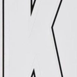 Hillman 3" Adhesive Letter, White -Lawn & Garden shop k 1