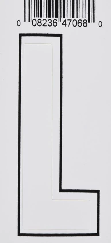 Hillman 3" Adhesive Letter, White Hillman 3" Adhesive Letter, White -Lawn & Garden shop l 1 1