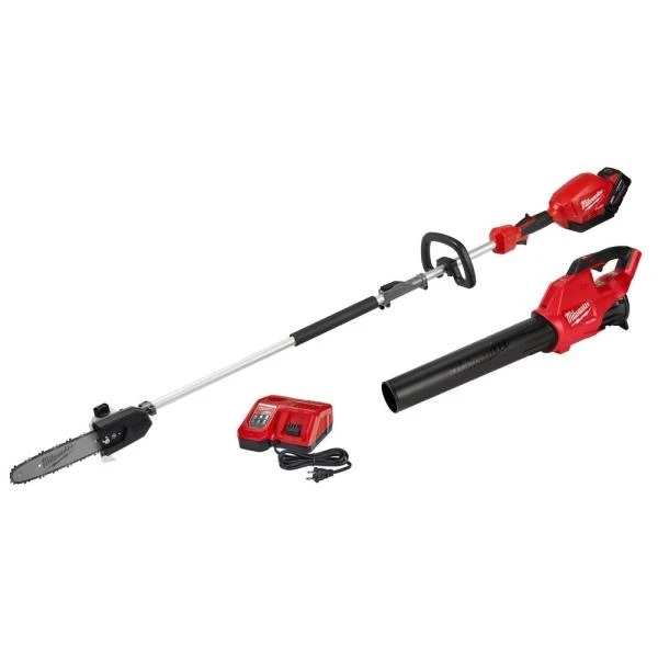 Milwaukee M18 FUEL™ 10" Pole Saw Kit w/ QUIK-LOK™ Attachment Capability Milwaukee M18 FUEL™ 10" Pole Saw Kit w/ QUIK-LOK™ Attachment Capability -Lawn & Garden shop milwaukee outdoor power combo kits 2825 21psb 64 600