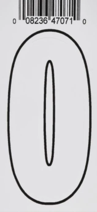 Hillman 3" Adhesive Letter, White Hillman 3" Adhesive Letter, White -Lawn & Garden shop o 1 1