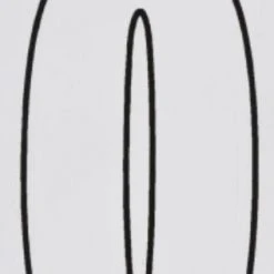 Hillman 3" Adhesive Letter, White -Lawn & Garden shop o 1