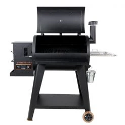 Pit Boss Sportsman Wood Pellet Grill PB820SP -Lawn & Garden shop pb0820sp front openwheelfix600px 1