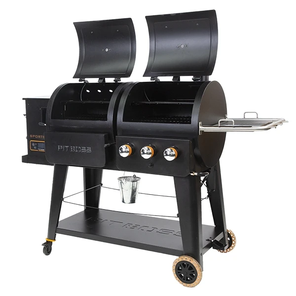 Pit Boss PB1230 Combo Grill Pit Boss PB1230 Combo Grill -Lawn & Garden shop pb1230sp combo shelfside openwheelfix 600 2