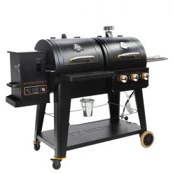 Pit Boss PB1230 Combo Grill -Lawn & Garden shop pb1230sp combo side closedwheelfix 600