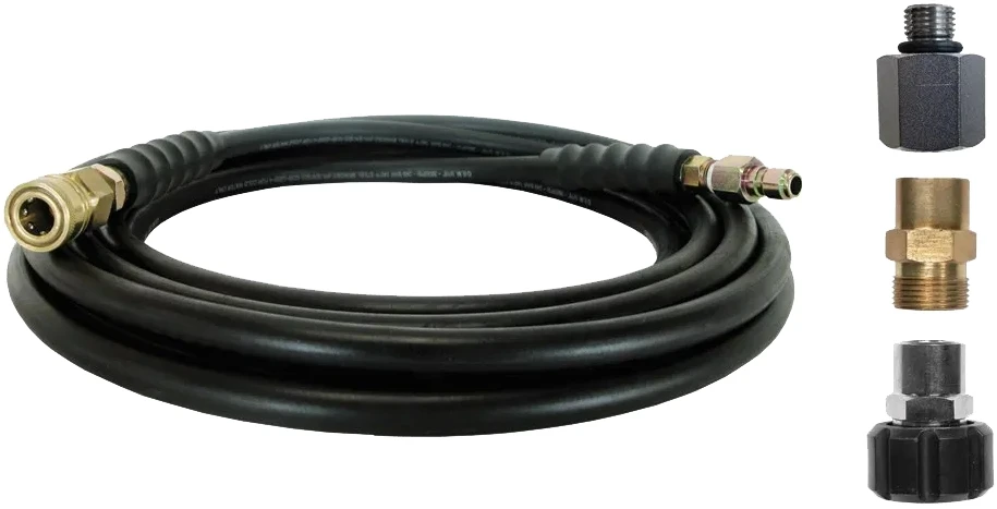 25 Foot 4000psi High Pressure, Cold Water Hose (W/ Fittings) 25 Foot 4000psi High Pressure, Cold Water Hose (W/ Fittings) -Lawn & Garden shop pk 85256126 mit
