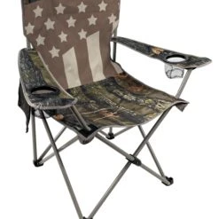 Black Sierra Freedom XL Camo Patriotic Chair - Camo