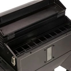 Pit Boss Portable Sportsman Pellet Grill PB260SP -Lawn & Garden shop ps260psp2 detail hopperopen600 2