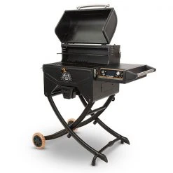 Pit Boss Portable Sportsman Pellet Grill PB260SP -Lawn & Garden shop ps260psp2 right open600 2
