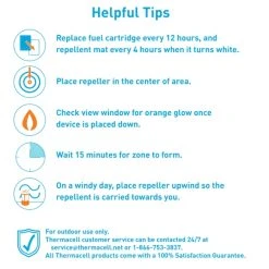 Thermacell Bristol Lantern & Repeller -Lawn & Garden shop psll2 bristol lantern front lightup 9 1 1