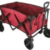WFS Collapsible Wagon, Red -Lawn & Garden shop q wagon red 1