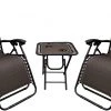 WFS Combo Chair/Table Zero Gravity Chairs-Brown 1 WFS Combo Chair/Table Zero Gravity Chairs-Brown -Lawn & Garden shop q lounge combo brown 1 1