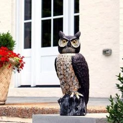 Dalen 18" Owl with Rotating Head -Lawn & Garden shop rho 4 in use 1 2048x 1