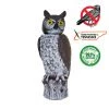 Dalen 18" Owl with Rotating Head -Lawn & Garden shop rho 4 rotating head owl new 2048x 1