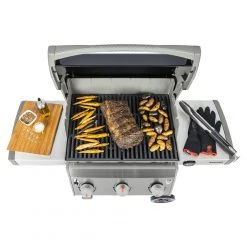 Weber Spirit II E-310 Black 3-Burner Gas Grill -Lawn & Garden shop spirit ii 3 burner capacity blackx copy