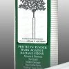 Nelson Plastics Corrugated Tree Guard -Lawn & Garden shop tree staking kit pkg 1