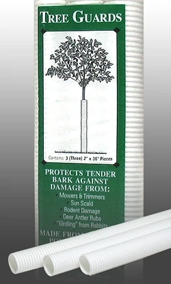 Nelson Plastics Corrugated Tree Guard Nelson Plastics Corrugated Tree Guard -Lawn & Garden shop tree staking kit pkg