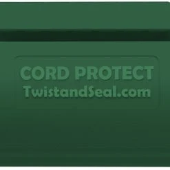 Twist and Seal Cord Protect - Outdoor Extension Cord Protection Green