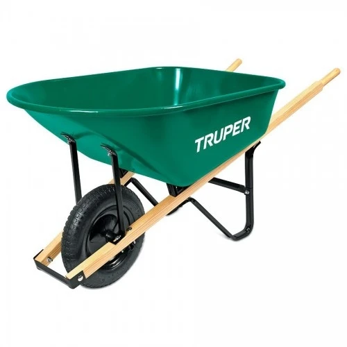 Truper 6 Cu. Ft. Steel Tray Light Homeowner Wheelbarrow Truper 6 Cu. Ft. Steel Tray Light Homeowner Wheelbarrow -Lawn & Garden shop untitled 1