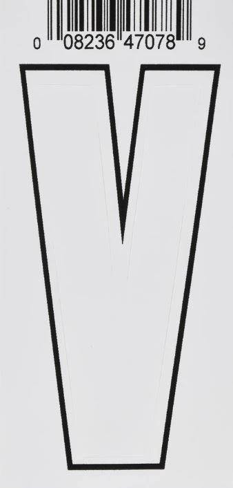 Hillman 3" Adhesive Letter, White Hillman 3" Adhesive Letter, White -Lawn & Garden shop v 1 1