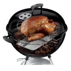 Weber 22" Original Kettle Charcoal Grill -Lawn & Garden shop weber 741001 grilling chicken